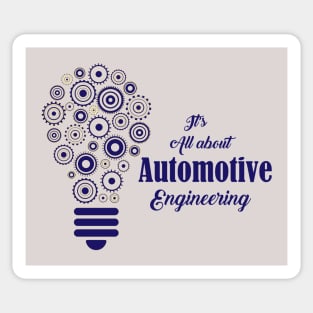 Automotive Engineers T-Shirt Sticker